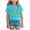 A614-Light Blue, variant on NOLDARES Girls Christmas Tree Shirt Toddler Christmas Shirt Santa Tees Xmas Short Sleeve Funny Graphic Tops,A614-Grey