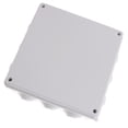 thumbnail image 1 of Plástico Prueba de Polvo Terminales IP65 a Prueba de Agua Caja de Conexiones Caja de Proyecto Eléctrico Duradero para Electrónica 200x200x80 mm Soledad Caja de caja impermeable, 1 of 10