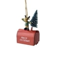 thumbnail image 1 of Fiudx Buzón Navideño de Caballo de Hierro, Diseño Clásico de Muñeco de Nieve, Pintura Exquisita, Caja de Almacenamiento Multifuncional, Decoración Festiva para El Hogar, Fácil Instalación, Colgante D, 1 of 2