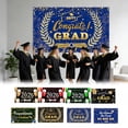 thumbnail image 2 of Eguiwyn 2026 Graduation Decorations Large Graduation Banner Congrats Grad Sign Photography Background Backdrop for College Graduation Party Wall Home Decor Supplies,Graduation Banner AA 180*110cm, 2 of 9