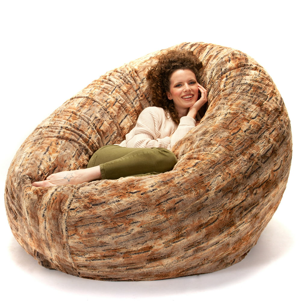 Jaxx 6 Foot Cocoon Large Bean Bag Chair for Adults