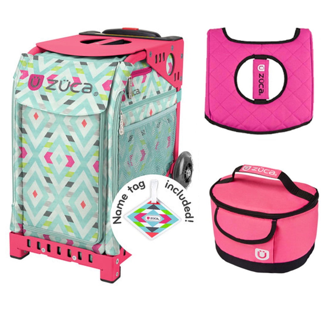 Chevron with Gift Lunchbox and Seat Cover ZUCA Sport Bag
