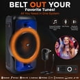 thumbnail image 3 of Altavoz Bluetooth para fiestas Pyle Audio PPHP1979 160W, 3 of 7