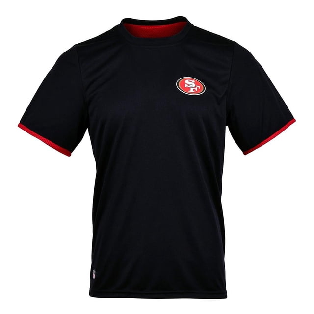 Playera para Hombre NFL Talla G Negro 49 ers