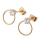 thumbnail image 5 of Pendientes De Único De Con Forma De Gota Con De Imitación De Bling Oro, 5 of 9