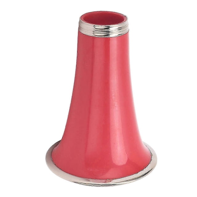 26-27 Clarinet Bell Replacement ABS Plastic Nickel Plated Metal Ring Clarinet Speaker Horn Tube Wind Instr