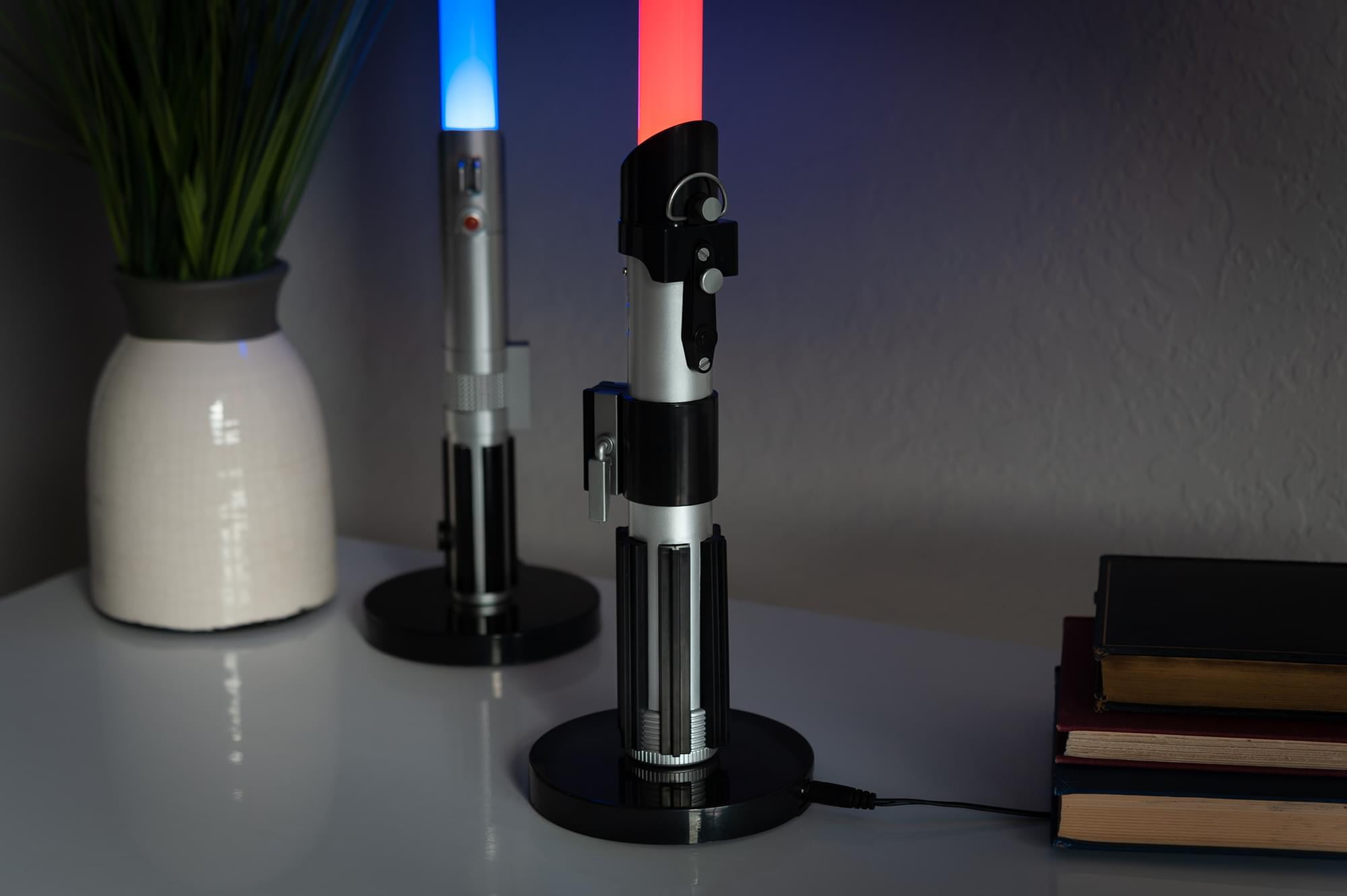 Robe Factory RBF-14364-C Star Wars Darth Vader Lightsaber Led Lamp, 24-Inch Desk Lamp