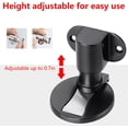 thumbnail image 3 of Yardley London Magnetic Door Stopper Floor Mount Black 2 Pack, 3 of 9