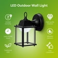 thumbnail image 6 of Philips LED Solar Motion Sensor Outdoor Square Wall Lantern, Bright White, Dimmable (1-Pack), 6 of 7