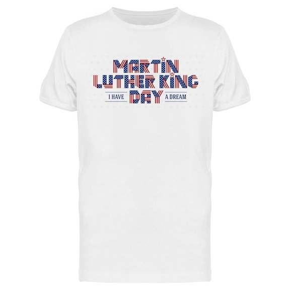 Text Made Of Usa Flag's For Men Tee Men's -Image by Shutterstock
