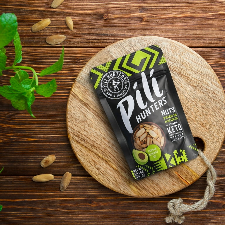 Pili Hunters Wild Sprouted Pili Nuts, Fried in Avocado Oil