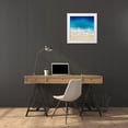 thumbnail image 3 of Olsen, Maggie 15x15 White Modern Wood Framed Museum Art Print Titled - Aqua Ocean Waves I, 3 of 4