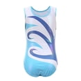 thumbnail image 5 of Girls Gymnastics Leotard for Kids Sleeveless Ballet Dance Wear with Bodyshorts and Hair Scrunchie 5-12 Years, 5 of 7