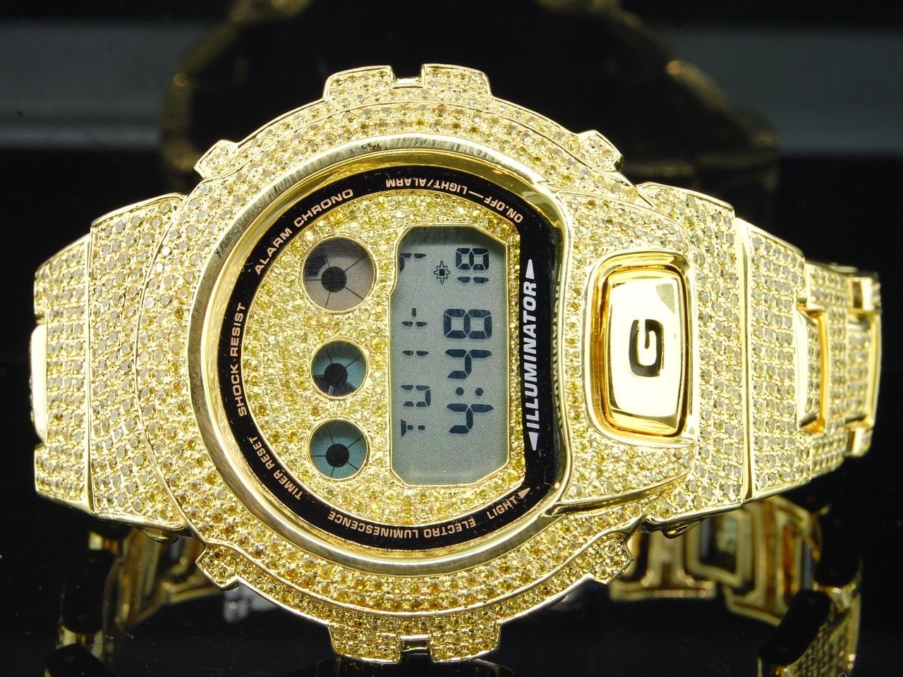 casio g shock with diamonds