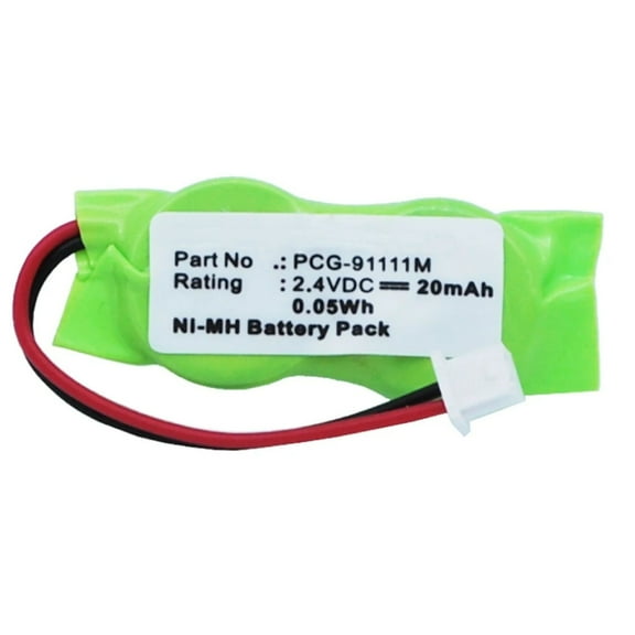 Batteries N Accessories BNA-WB-H6926 CMOS/BIOS Battery - Ni-MH, 2.4V, 20 mAh, Ultra High Capacity Battery - Replacement for Sony 2/V15H Battery
