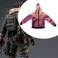 thumbnail image 6 of Almencla 1/6 Scale Female Figure Clothes Costume Hooded Jacket,Handmade,Mini Action Figures Clothes for 12'' Action Figures Accessory pink, 6 of 8