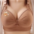 thumbnail image 2 of Women's Printed Plus Size Daily Bra Underwear Without Underwire, 2 of 8