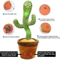 thumbnail image 4 of Dancing Cactus Toy Repeat What You Say, Talking Cactus Toy Singing Cactus Mimic Toy Baby Toys for Year Old Boys Girls Kids, 4 of 5