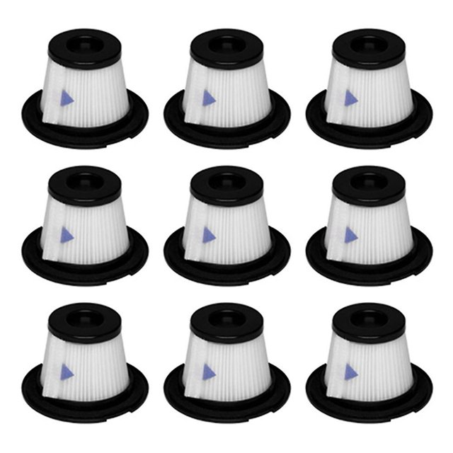 Reemplazo de robots de barrido Filtro Hepa de 9 piezas para limpiador colector de polvo Dibea T6 C17 T1