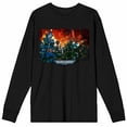 thumbnail image 2 of Warhammer 40000 Space Marines Codex Reserve Men's Black Long Sleeve Shirt-Small, 2 of 3