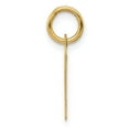 thumbnail image 2 of 14k Yellow Gold Small Script Initial P Charm, 2 of 4