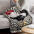 thumbnail image 3 of Black White Vintage Rooster Blanket Soft Cozy Warm Twin Blanket for Bed, Plush Fuzzy Flannel Fleece Blankets for Sofa, Boho Pastoral Animals Throw Blankets for Couch, Gifts for Men, 60"x80", 3 of 9