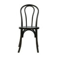 thumbnail image 6 of Emma + Oliver Solid Wood Thonet Style Stack Dining Chair with Early American Finish, 6 of 11