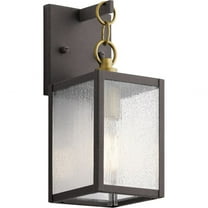 Kichler 59006 Lahden 17" Tall Outdoor Wall Sconce - Weathered Zinc