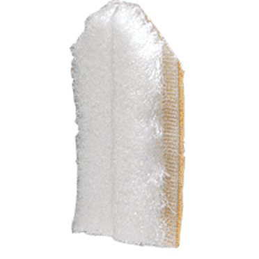 CRL PDP1W-XCP10 CRL White Door Jamb Dust Pad - pack of 10