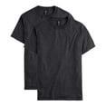 thumbnail image 1 of Camiseta Hanes Beefy de manga corta para hombre, paquete de 2, color gris, 1 of 8