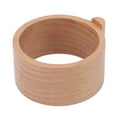 thumbnail image 2 of Coffee  Refill Holder, Coffee Pods Aluminum Foil Seals Holder Round Beech Wood Reference Point Efficient  For Cafe, 2 of 8