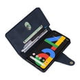 thumbnail image 2 of Case for Google Pixel 4A 4G Magnetic Leather Zipper Wallet Cover Card Holder, 2 of 5