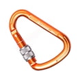 thumbnail image 3 of Wweixi Mousqueton 1/2/3 Résistant à l'Usure Technologie Avancée Grand Application Coloré Résistance aux Impacts Renforcée Pinces à Carabiner pour Extérieur Orange 1 Pce, 3 of 6