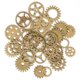 thumbnail image 3 of Juego de engranajes de aleación de bricolaje, colgante de estilo Steampunk, engranajes, pulsera vintage, accesorio para manualidades, bronce antiguo Advancent  HA7562-02B, 3 of 6