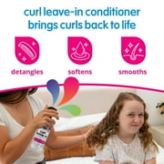 SoCozy Kids Curl Leave In Conditioner + Therapy Spray for Soft, Shiny Hair, 10.5 Fl Oz