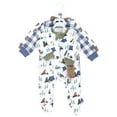 thumbnail image 2 of Touched by Nature Unisex Baby Organic Cotton Sleep and Play, Camping Animals, 0-3 Months, 2 of 5