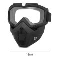 thumbnail image 2 of Gafas de máscara facial Estrela, gafas de protección contra el viento para casco de motocross, 2 of 5