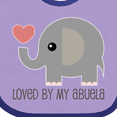thumbnail image 4 of Inktastic Loved by My Abuela Grandchild Boys or Girls Baby Bib, 4 of 4