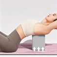 thumbnail image 5 of High Density Dual Color EVA Yoga Block, Wear Resistant Non-slip Foam Auxiliary Brick, Fitness Helper for Dancing Leg Stretching Body Shaping Home Sports Daily Training Use, Grey, 5 of 5