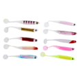 thumbnail image 1 of jinwen 10Pcs Life-like Worm ing Lures Soft Crank Baits T-tail Tackle Lures, 1 of 8