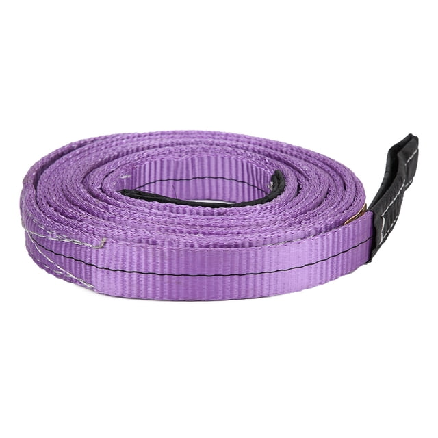 Sangle de Levage, Élingue de Levage en Polyester Résistant à l'Usure pour Grue Industrielle