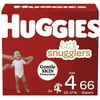 Huggies Little Snugglers Baby Diapers, Size 4, 66 Ct