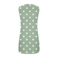 thumbnail image 2 of yillto Womens Mini Dress Sleeveless Summer Casual Tunic Shirt Dress Polka Dot Printed Tank Dresses, 2 of 6