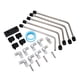 thumbnail image 3 of Kit completo de ventilación de vapor cruzado de refrigerante de acero inoxidable para motores LS1 LS2 LS3 LS6 LS7 LSX, 3 of 12