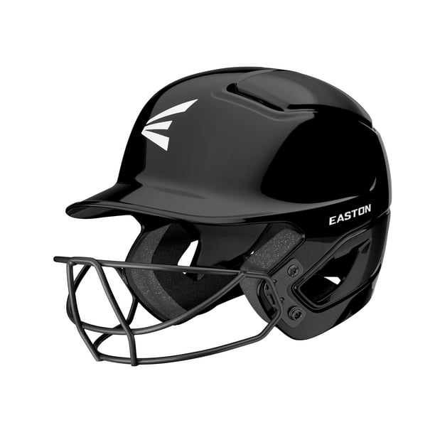 Casco de bateo Easton ALPHA 3.0 béisbol/softbol de lanzamiento rápido negro