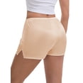 thumbnail image 2 of DARING DIVA Women's Ice Silk Smooth Slip Shorts for Lounge and Pettipants S Pink, 2 of 6