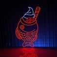 thumbnail image 3 of Handmadetneonsign Taiyaki Ice Cream Neon Sign, Ice Cream Wall Art Decor, Coffee Ice Cream Store Wall Decor, 3 of 5