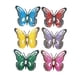 thumbnail image 5 of Decoración de pared con forma de mariposa de metal, escultura de pared, accesorios decorativos coleccionables. 6 piezas, 5 of 9