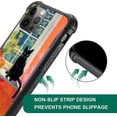 thumbnail image 3 of Case for iPhone 11 Pro Max Case, Window Sill Black Cat Oil Painting Pattern Graphic Design Girl Boy Soft Silicone Hard Acrylic Shock Protection Case for iPhone 11 Pro Max, 3 of 7