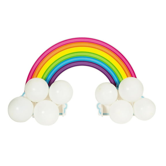 Rainbow Balloon Centerpiece Kit - Makes 1